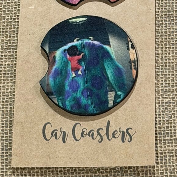 Monster - Sublimated Car Coasters V2 - Picture 3 of 3